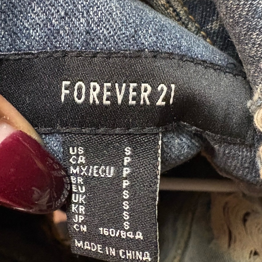 Distressed Denim Jacket - Picture 2 of 2